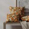 Orange Paisley Woven Pattern Upholstery Fabric by The Yard - SKU: Victoria Venice